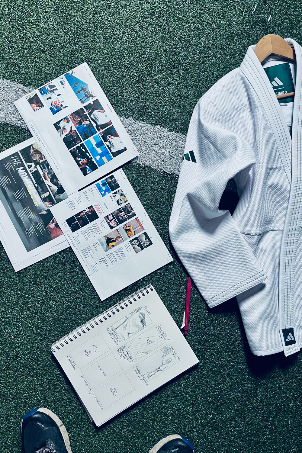Vanguard x adidas Competitore Kimono - White