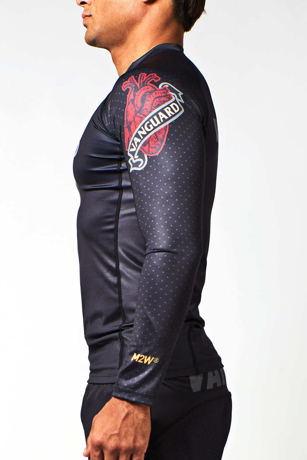 COMPETITORE L/S Rashguard - BLACK - Vanguard Kimono