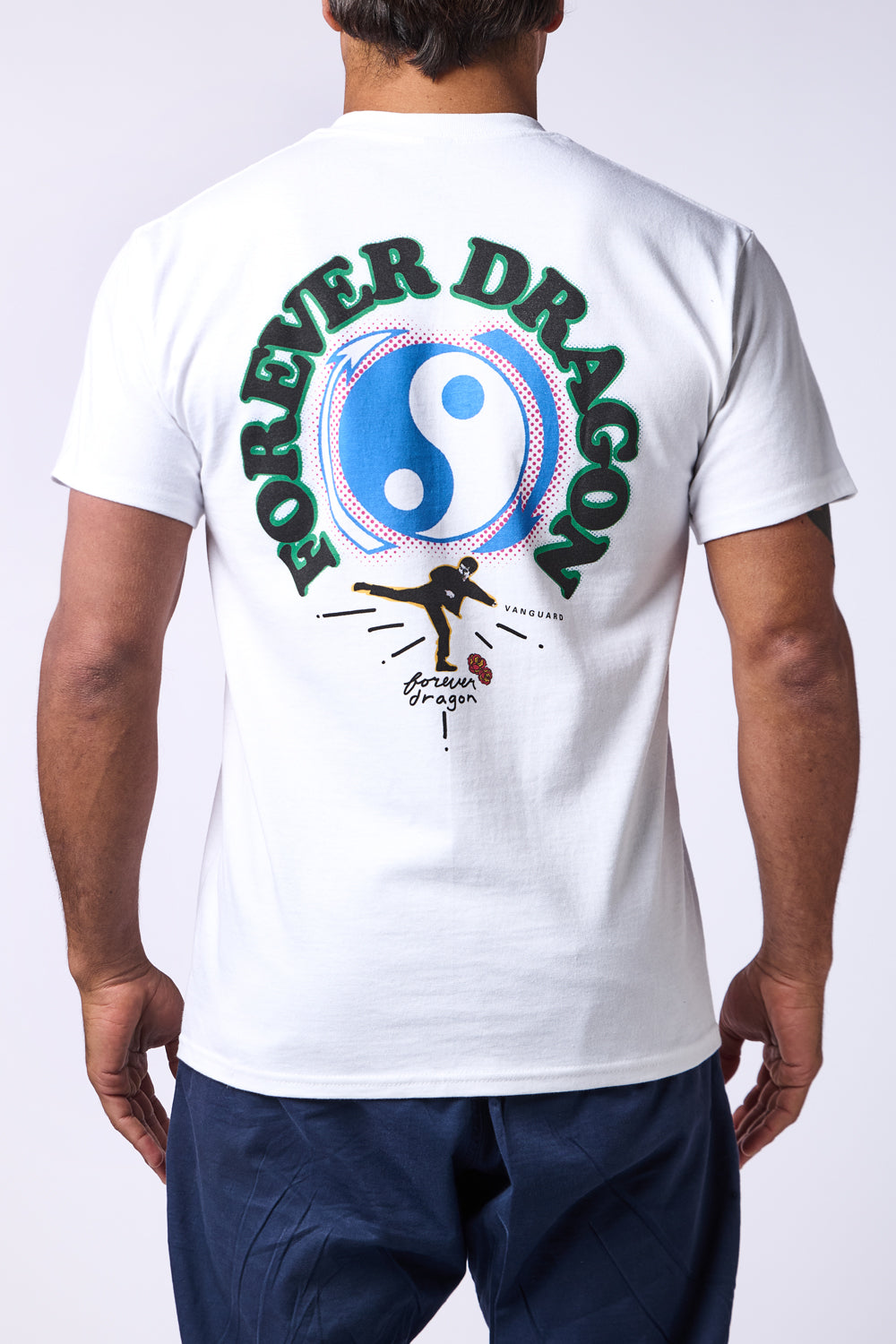 FOREVER DRAGON T-SHIRT - WHITE