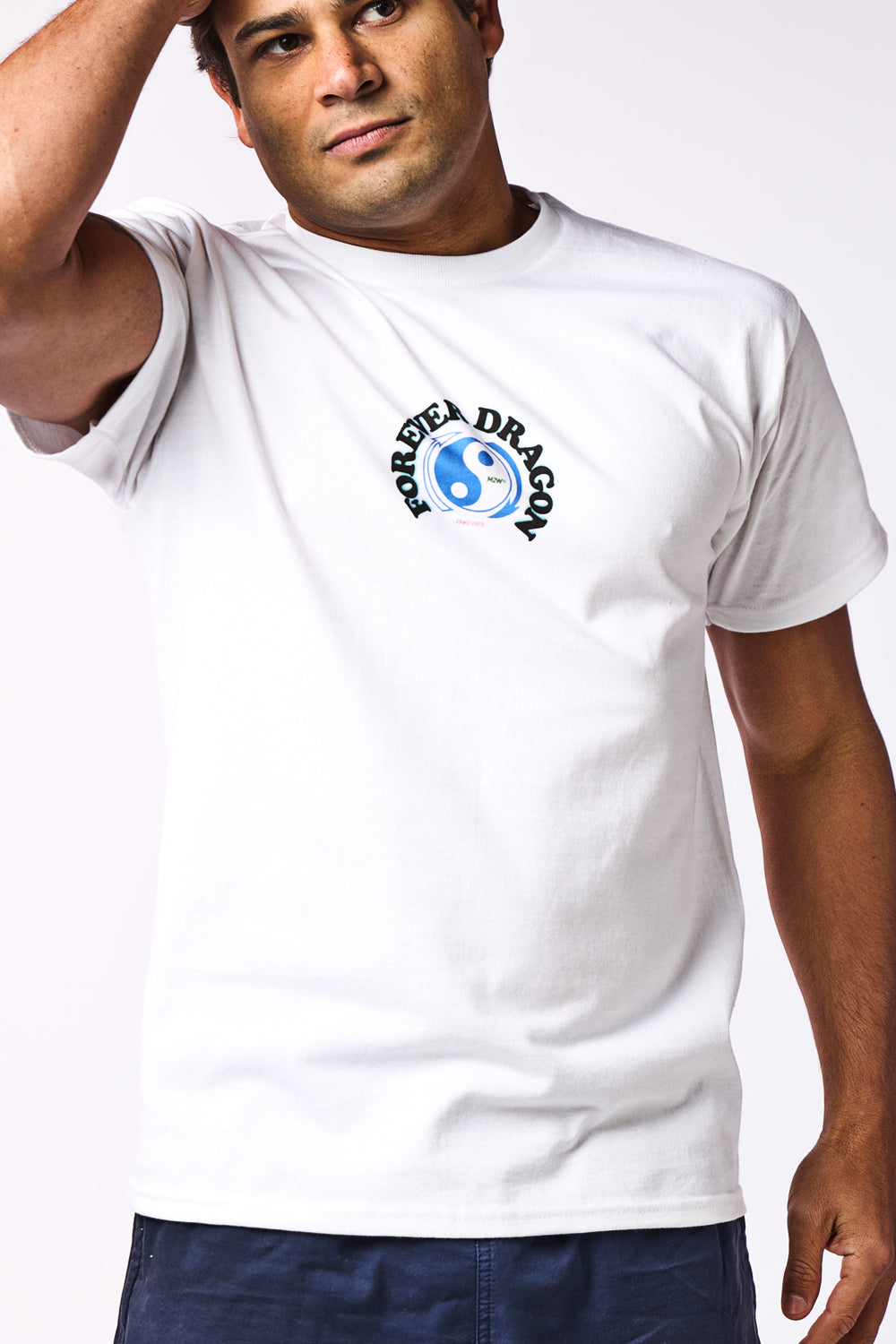 FOREVER DRAGON T-SHIRT - WHITE