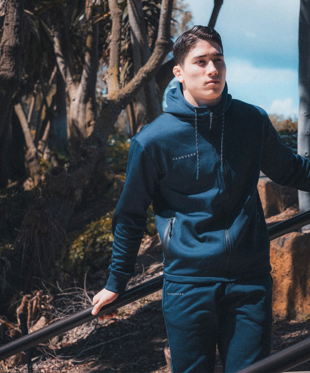 DESTINATION TRAVEL Hoody - Indigo