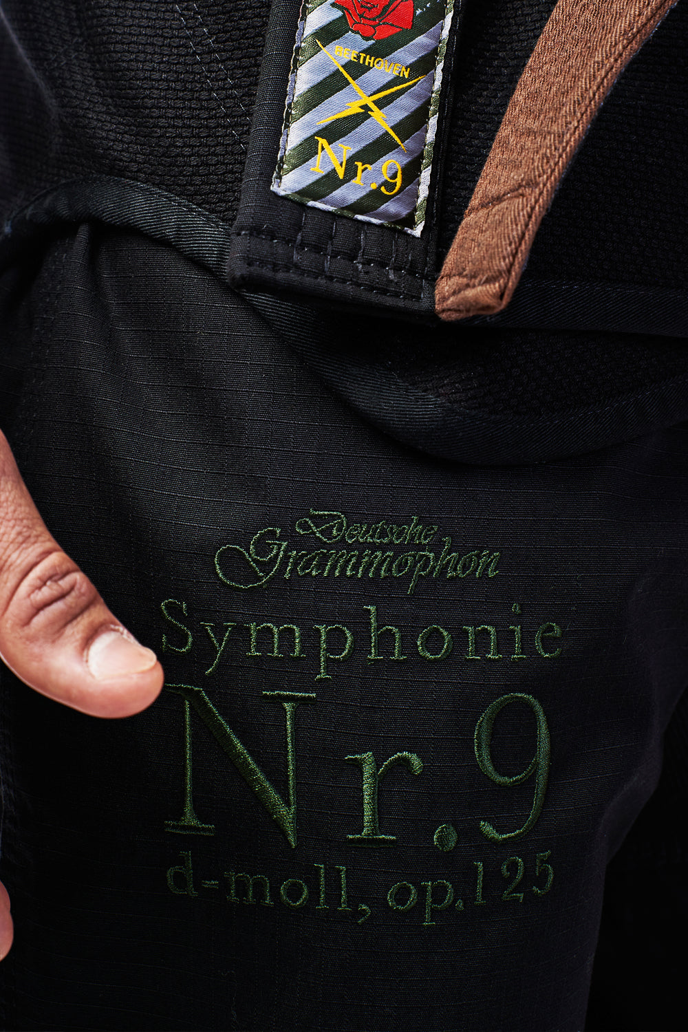 Beethoven Kimono - Black