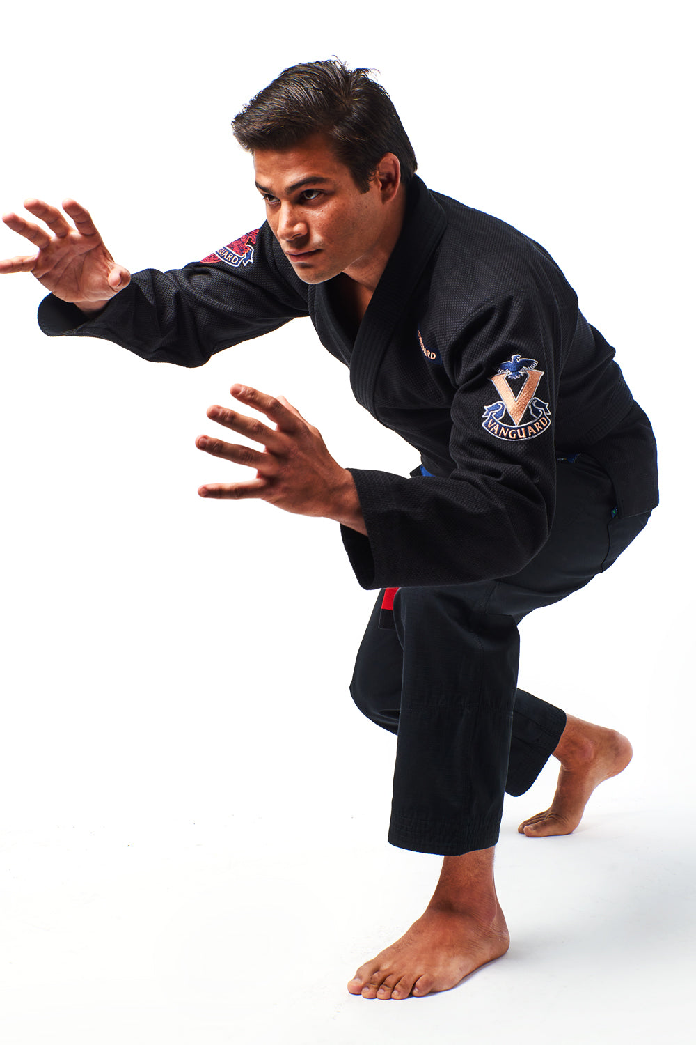 Competitore Rose Gold Kimono - Black