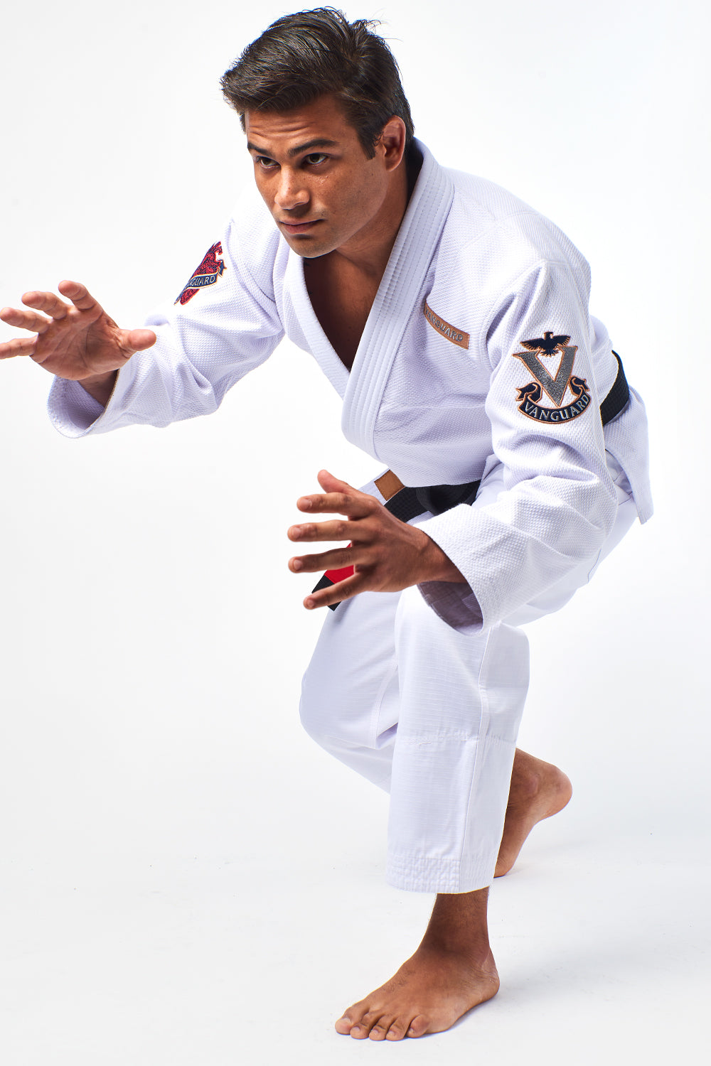 Competitore Rose Gold Kimono - White