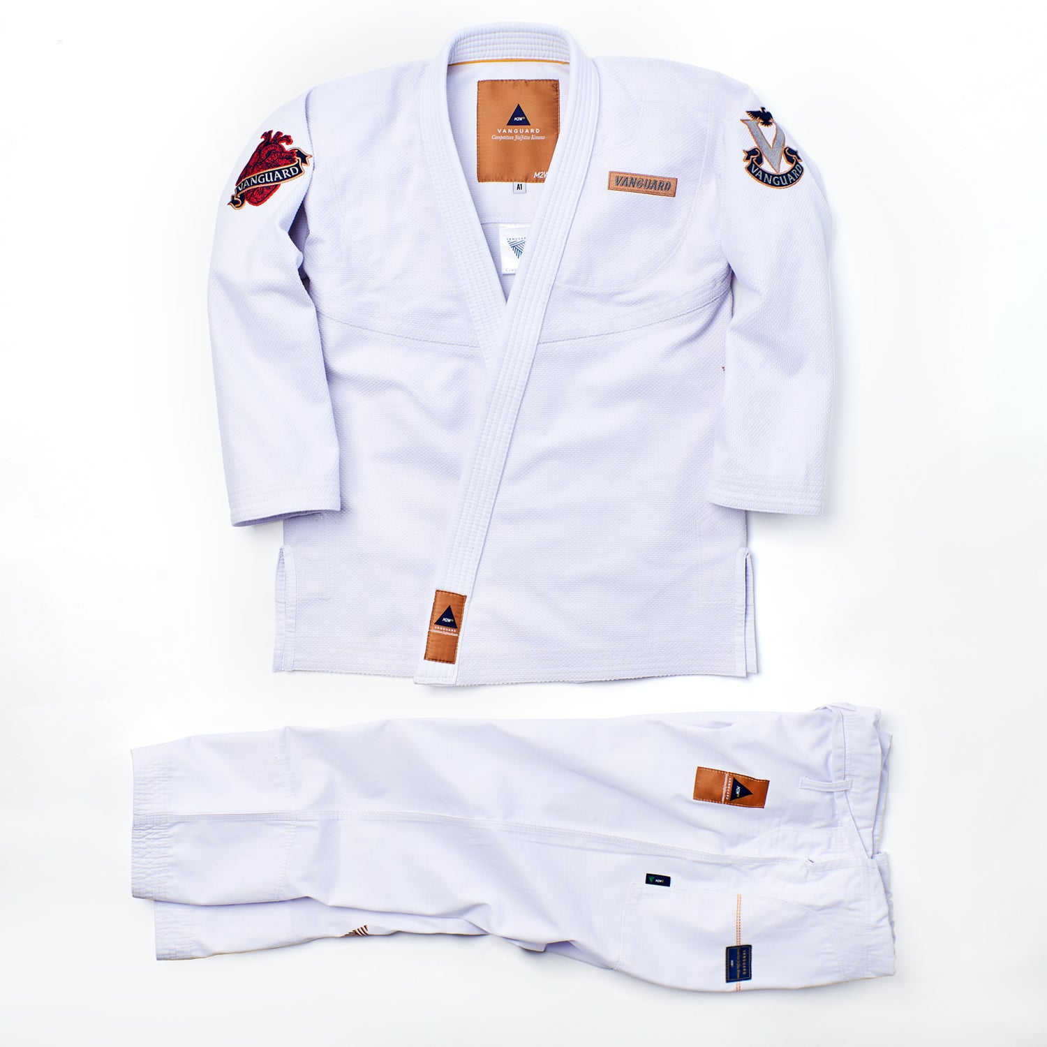 Competitore Rose Gold Kimono - White
