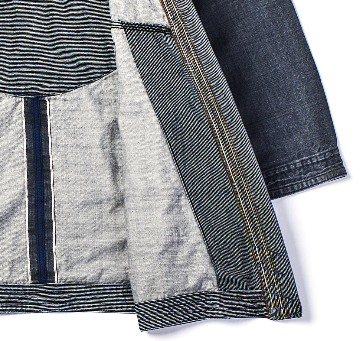 Concrete Selvedge Denim Kimono
