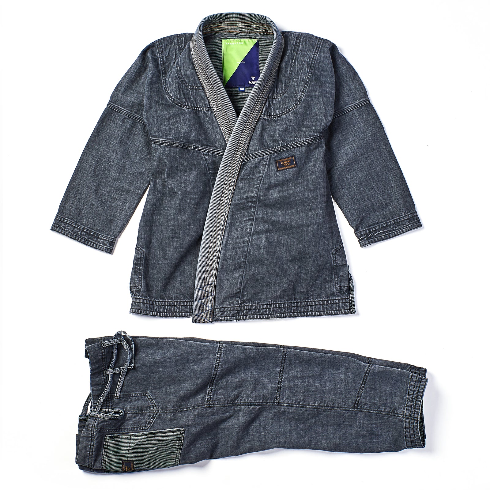 Concrete Selvedge Denim Kimono