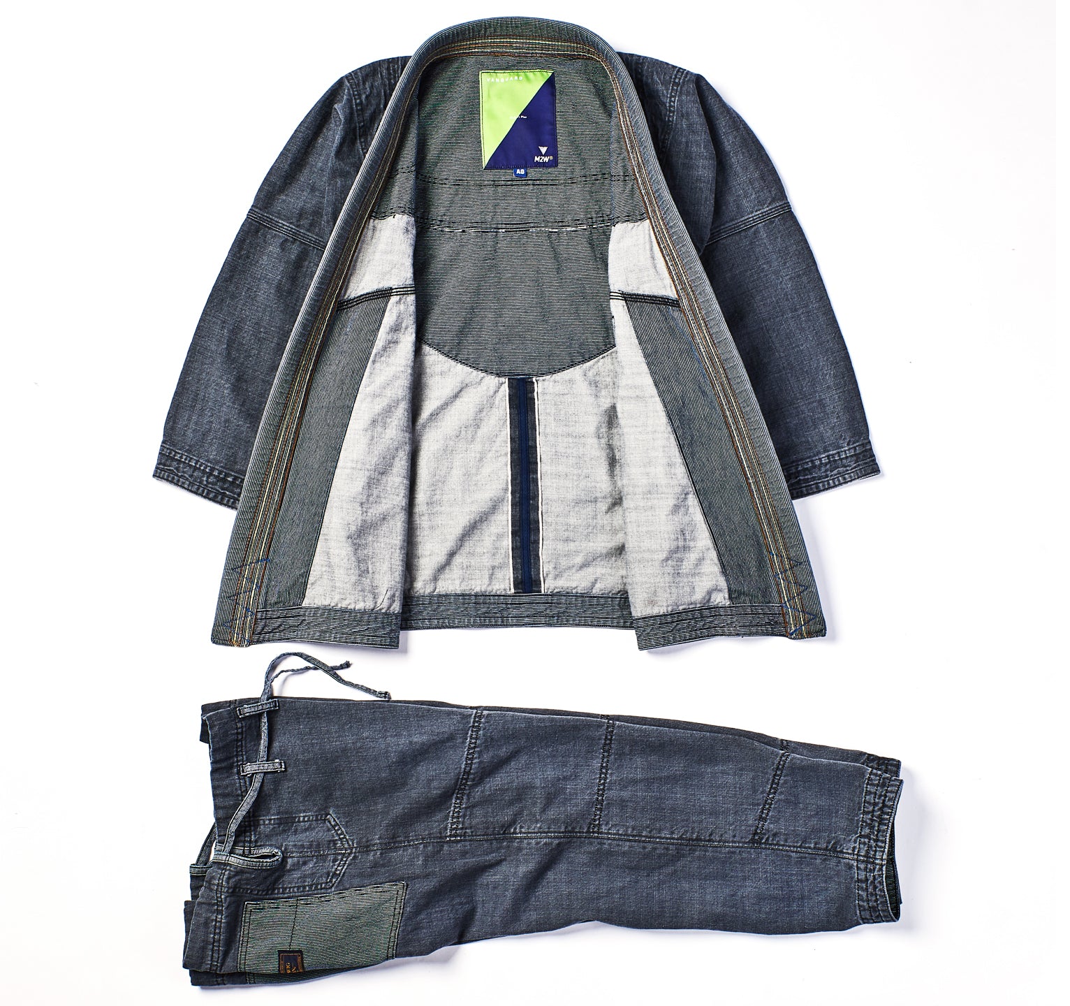 Concrete Selvedge Denim Kimono