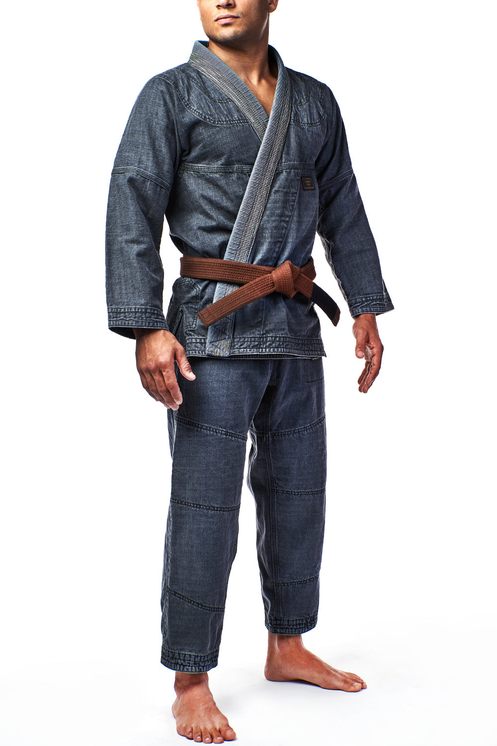 Concrete Selvedge Denim Kimono