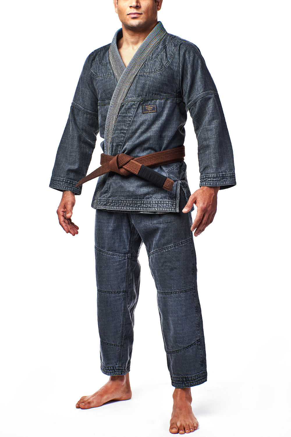 Concrete Selvedge Denim Kimono