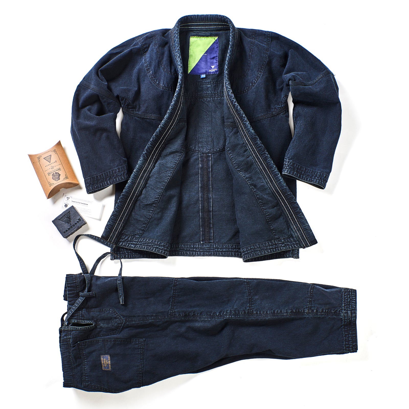 Ebony Selvedge Denim Kimono