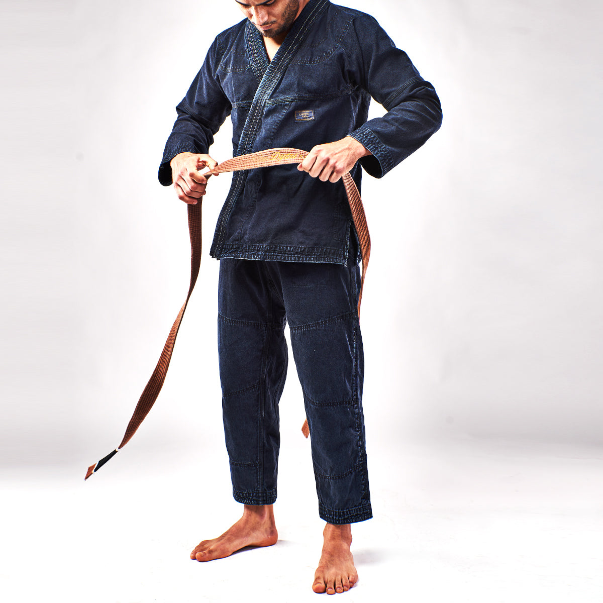 Ebony Selvedge Denim Kimono