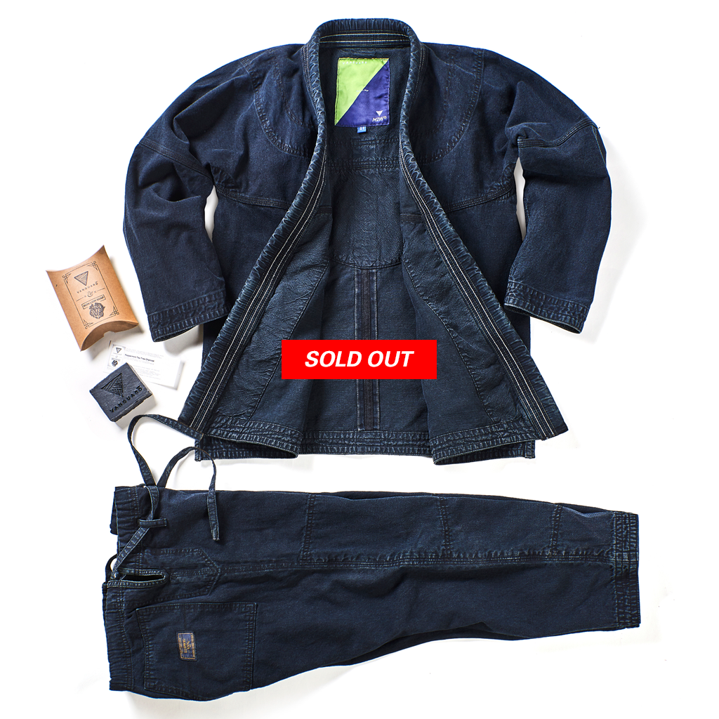 Ebony Selvedge Denim Kimono