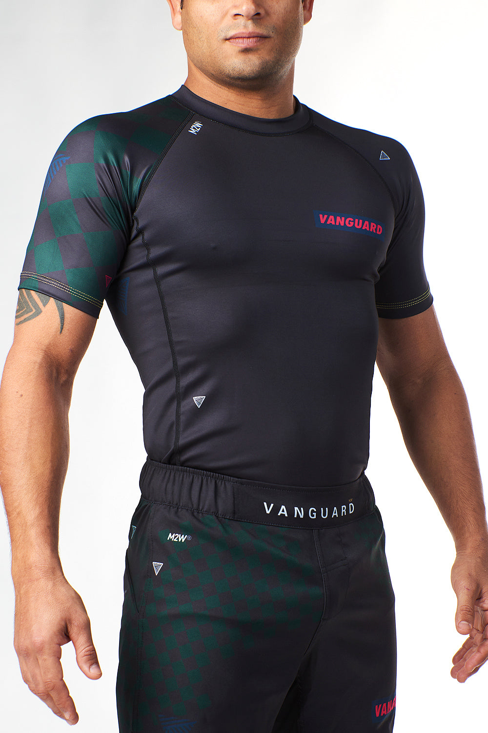Evolution V2 S/S Rashguard - Black