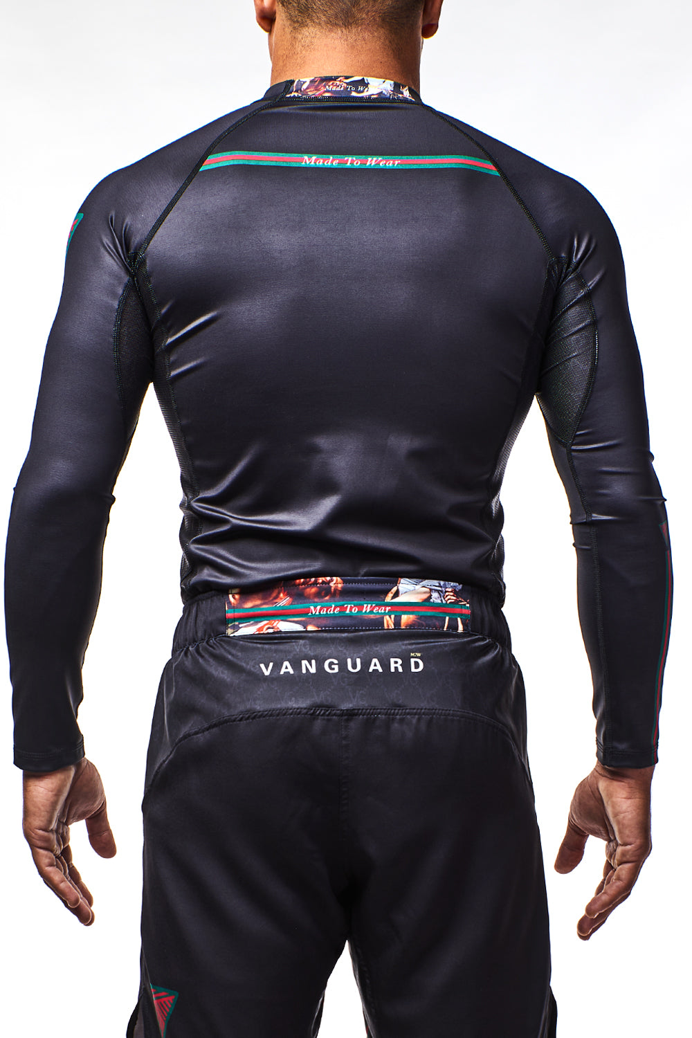 Guccio L/S Rashguard - Black