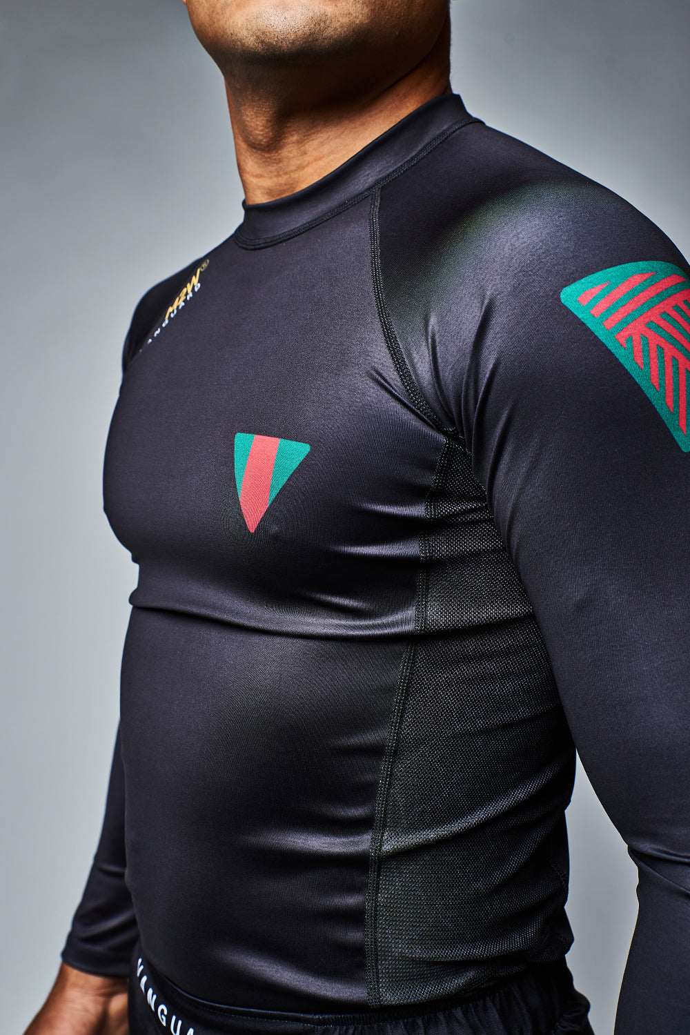 Guccio L/S Rashguard - Black