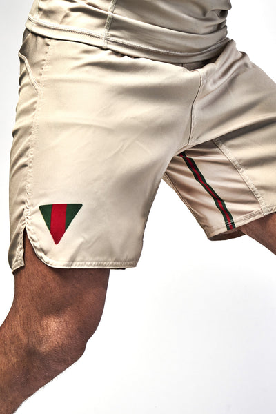 Guccio Grappling Shorts - Latte