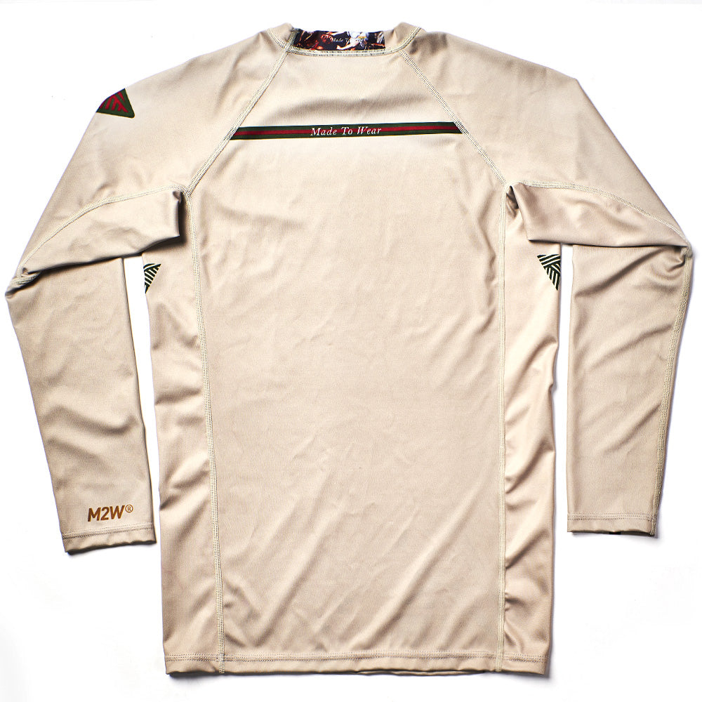 Guccio L/S Rashguard - Latte