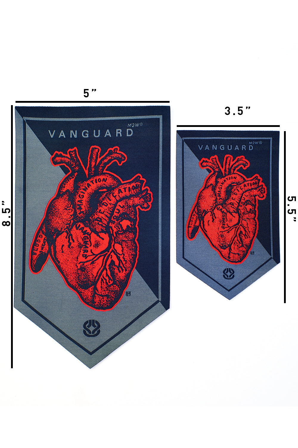 VANGUARD Heart Patch 2-Pack