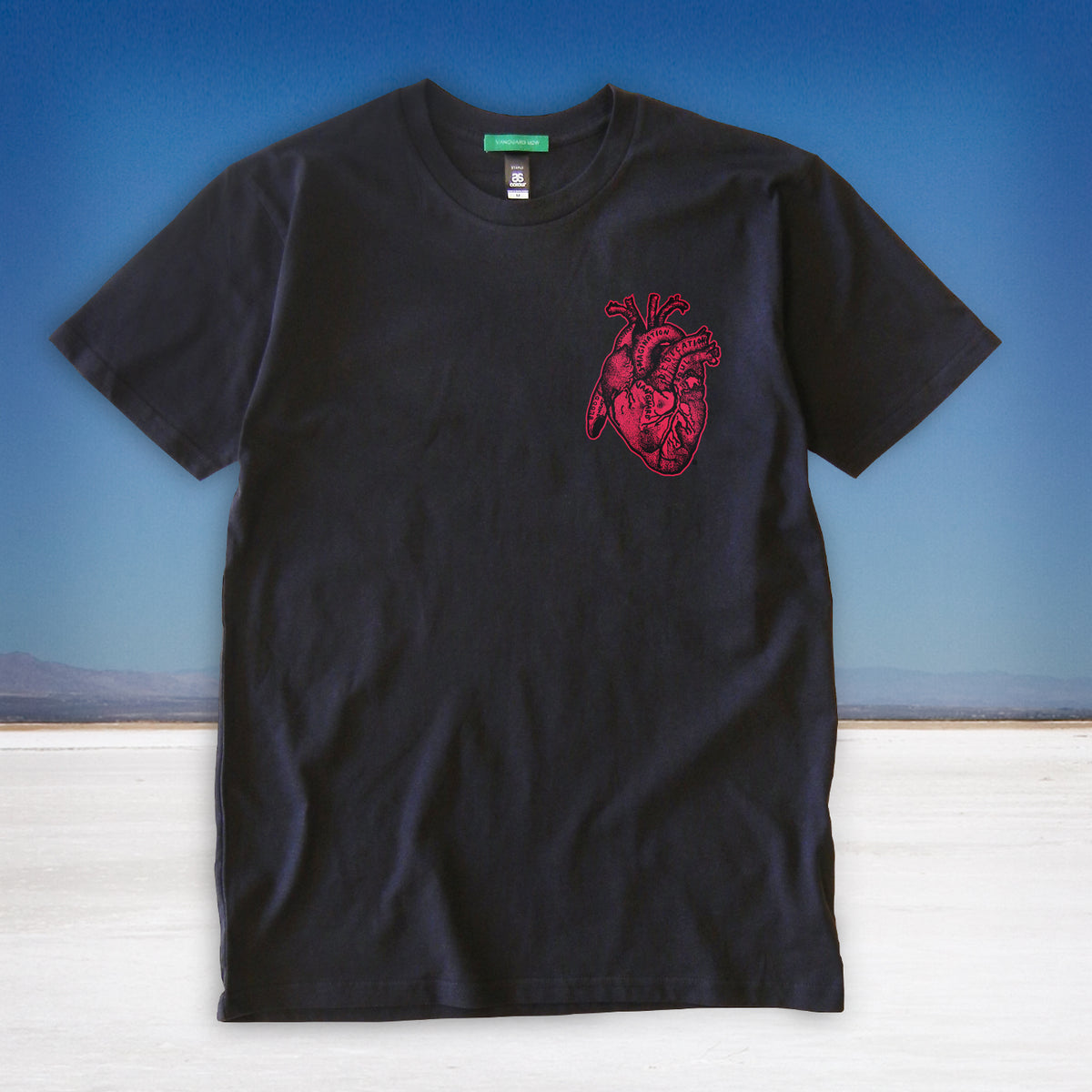 WITH HEART T-Shirt - Black