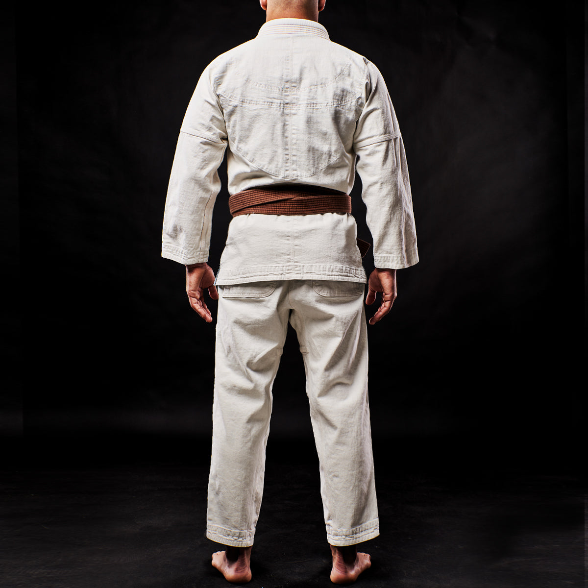 Ivory Selvedge Denim Kimono