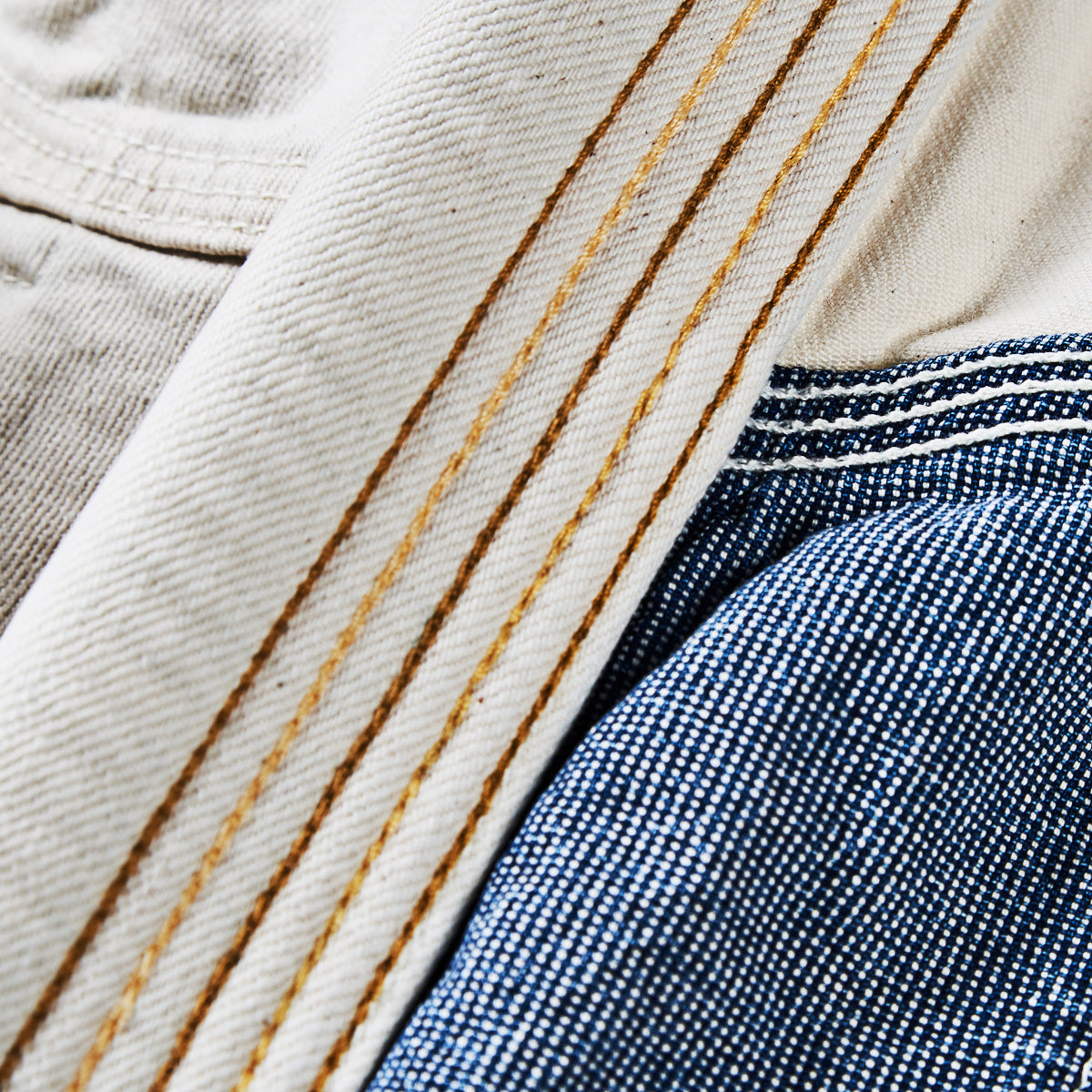 Ivory Selvedge Denim Kimono