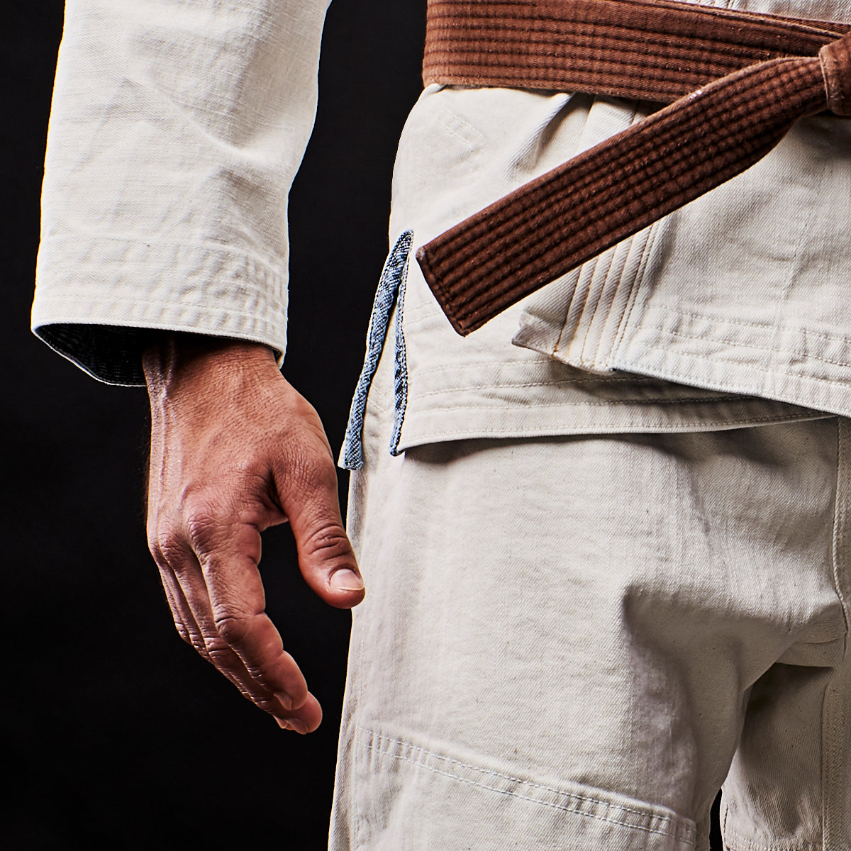 Ivory Selvedge Denim Kimono