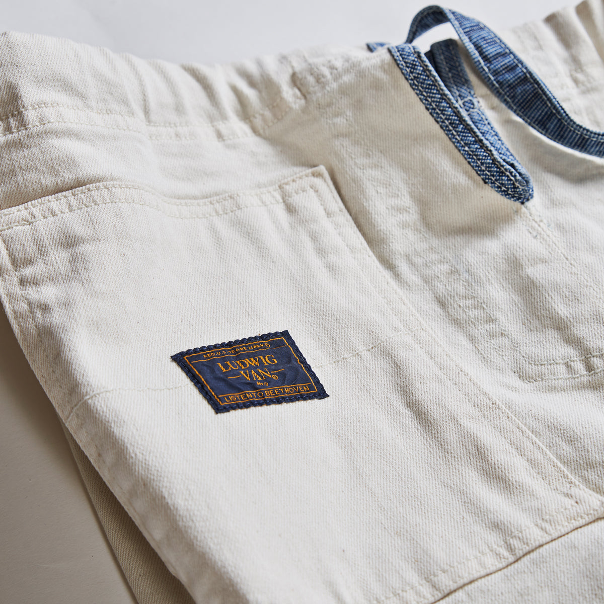 Ivory Selvedge Denim Kimono