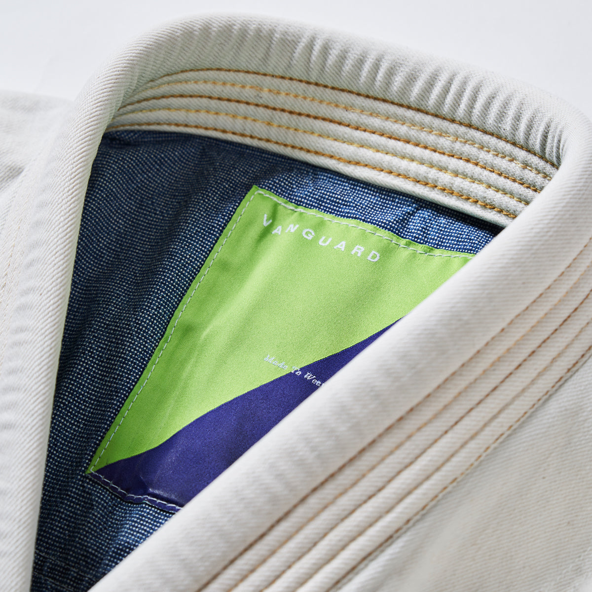 Ivory Selvedge Denim Kimono