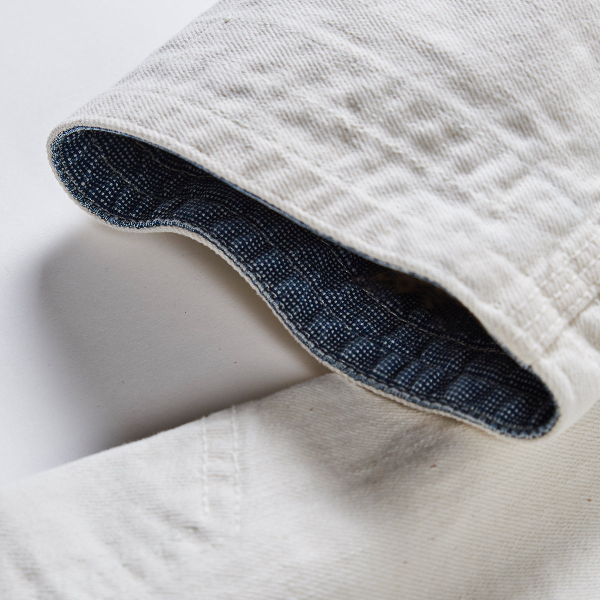 Ivory Selvedge Denim Kimono