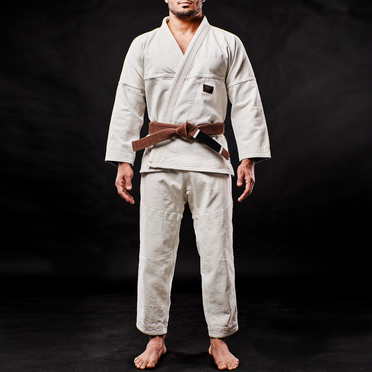 Ivory Selvedge Denim Kimono