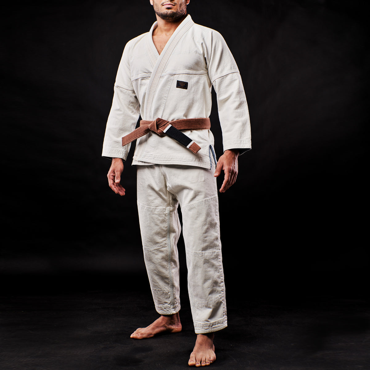 Ivory Selvedge Denim Kimono