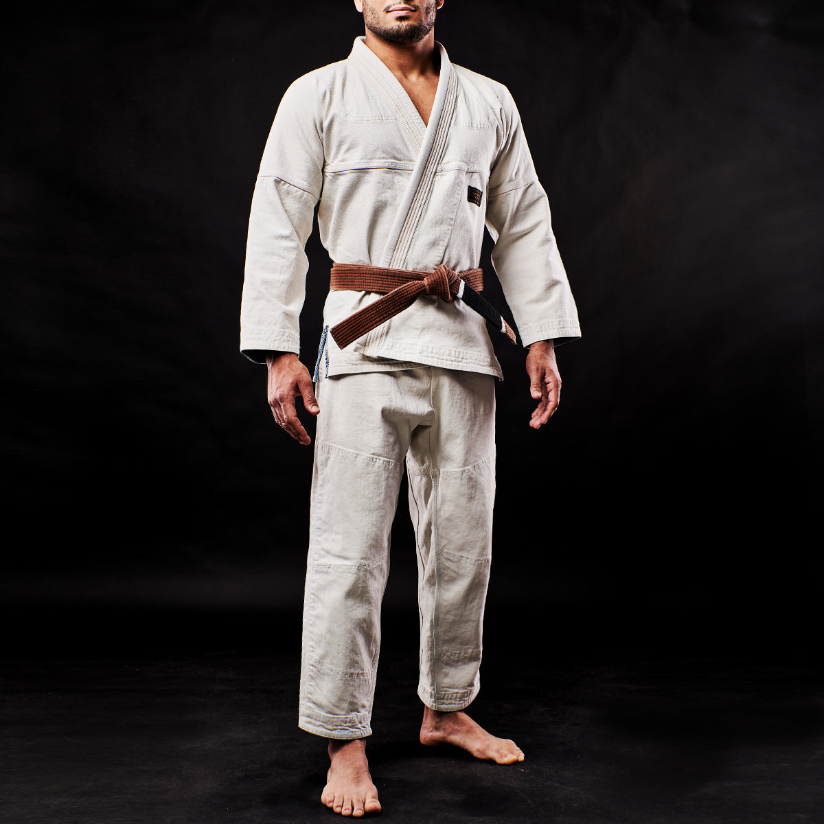 Ivory Selvedge Denim Kimono