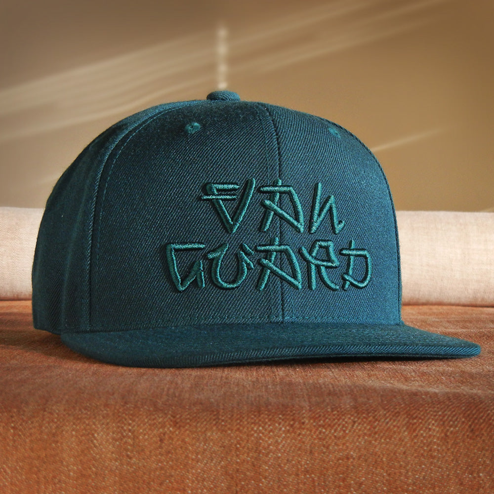 Katakana Hat - Forest Green