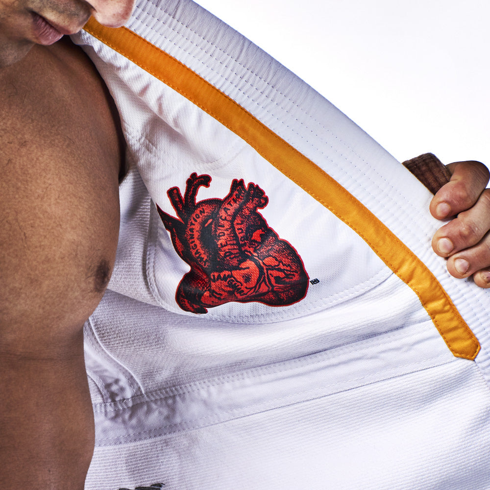 Lusso Kimono - White