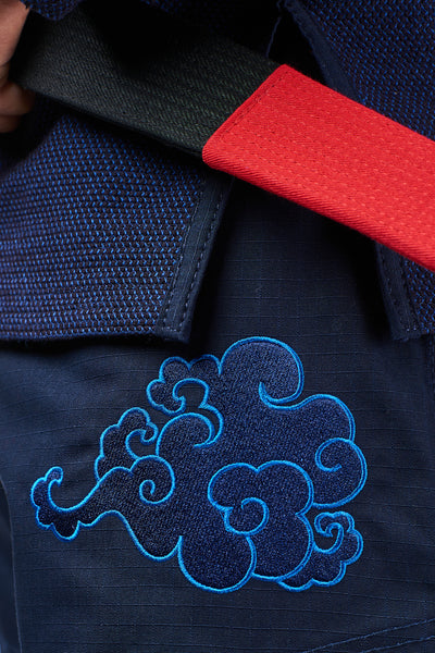 VG X LUSSO Cloud Kimono - Indigo