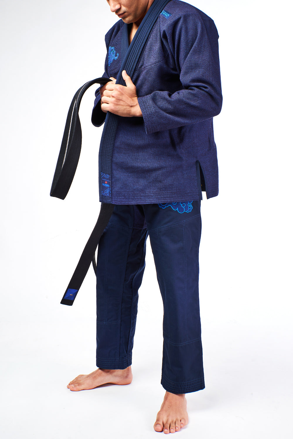 VG X LUSSO Cloud Kimono - Indigo