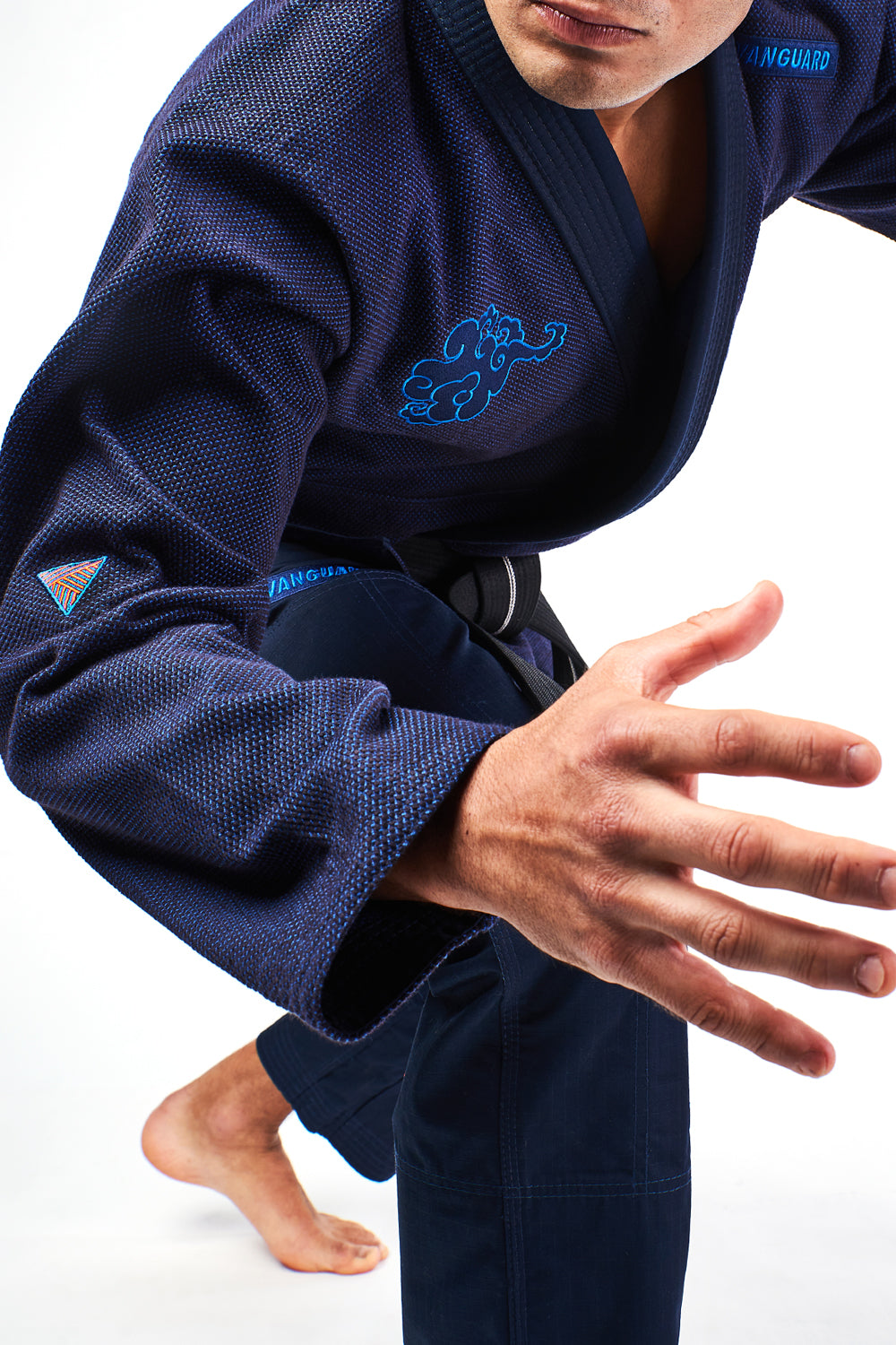 VG X LUSSO Cloud Kimono - Indigo