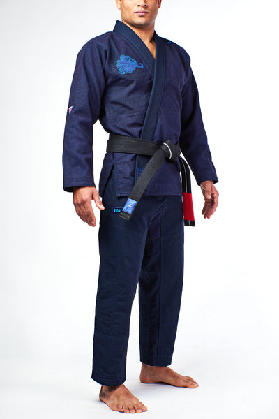 VG X LUSSO Cloud Kimono - Indigo