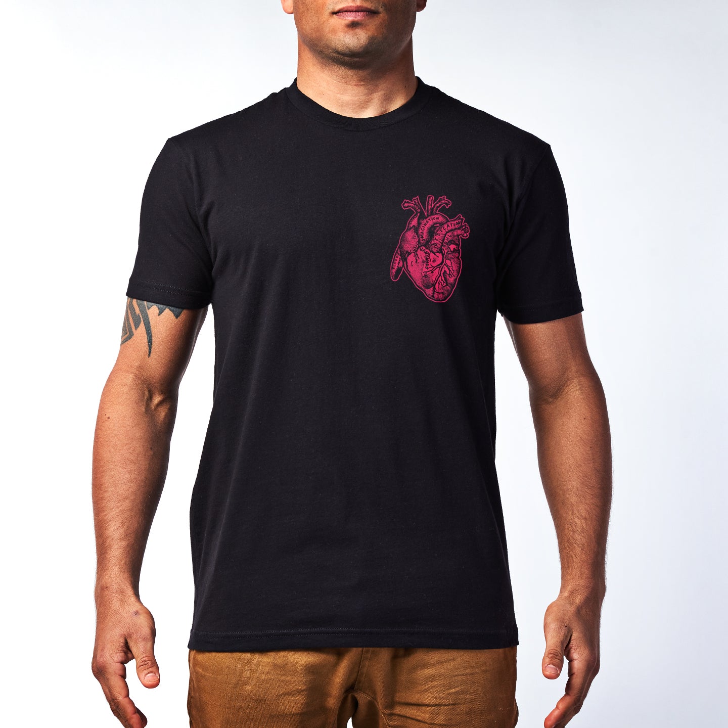 WITH HEART T-Shirt - Black