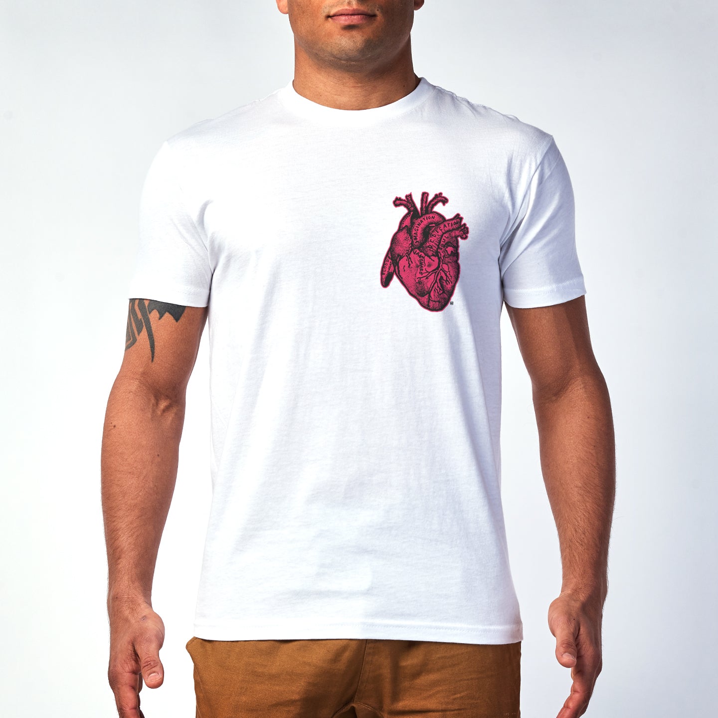 WITH HEART T-Shirt - White